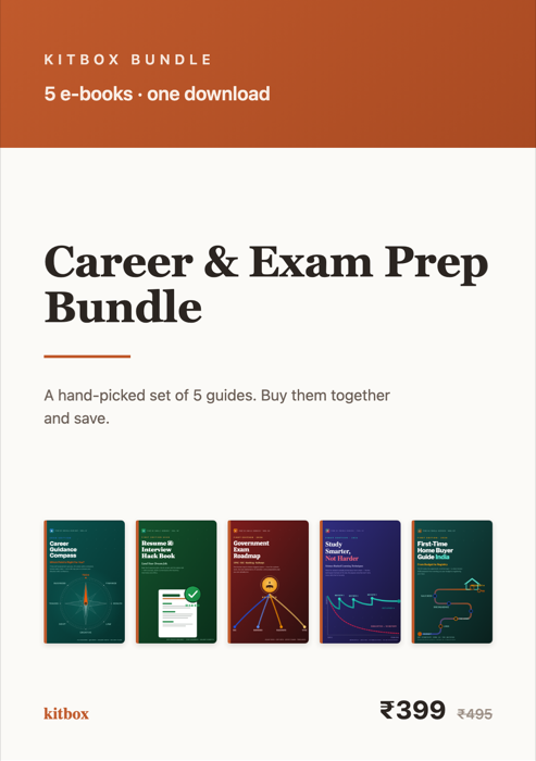 Career & Exam Prep Bundle