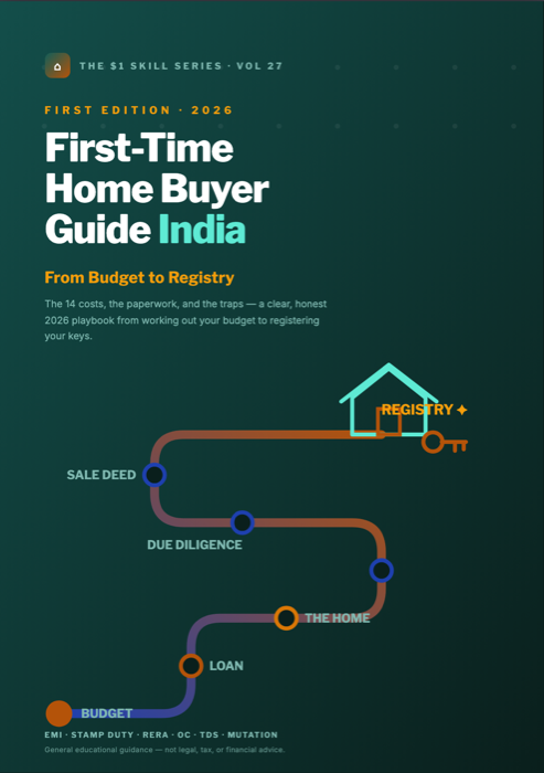 First-Time Home Buyer Guide India — From Budget to Registry